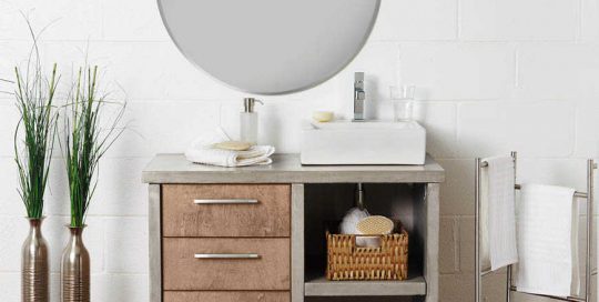 Meuble de salle de bain sur mesure